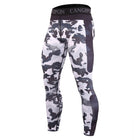 Men's Compression Tight Leggings for Running - Blue Force Sports