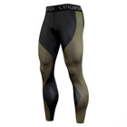 Men's Compression Tight Leggings for Running - Blue Force Sports