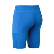 Cute Comfortable Breathable Elastic Sports Women's Shorts - Blue Force Sports