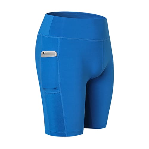 Cute Comfortable Breathable Elastic Sports Women's Shorts - Blue Force Sports