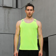 Men's Striped Detail Sports Tank Top - Blue Force Sports