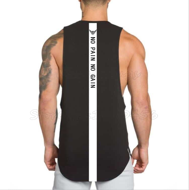 Men's Training Vest Top - Blue Force Sports
