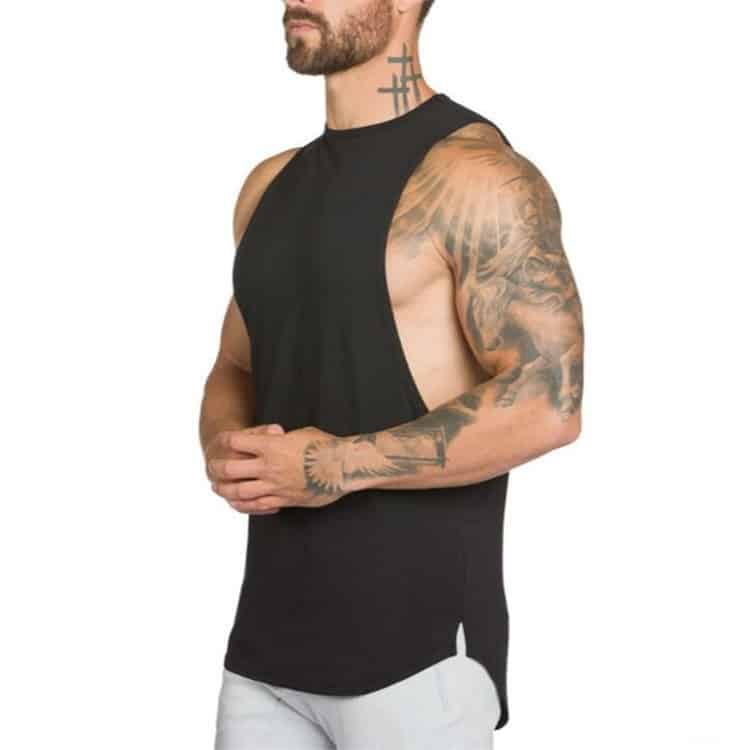 Men's Training Vest Top - Blue Force Sports