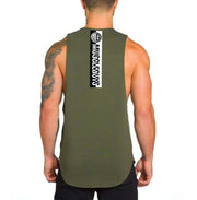 Men's Training Vest Top - Blue Force Sports