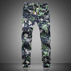 Men's Colorful Boho Pattern Linen Pants - Blue Force Sports