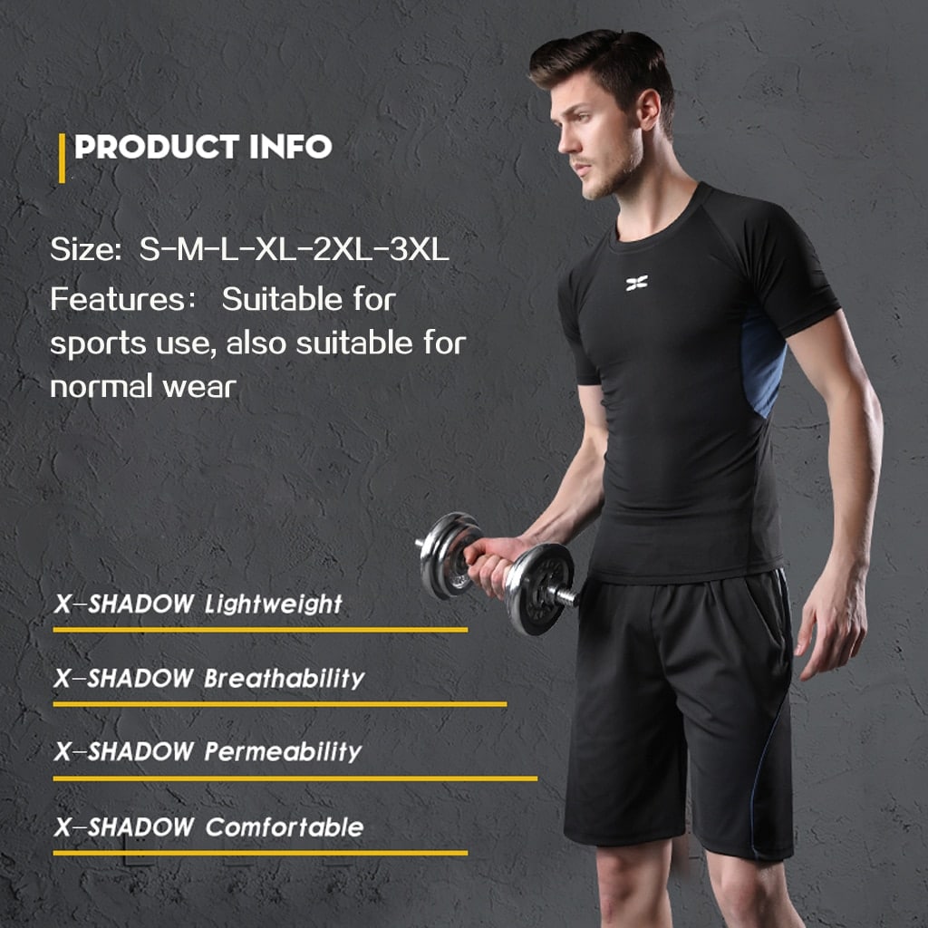 Men's Compression 5 pcs Set - Blue Force Sports