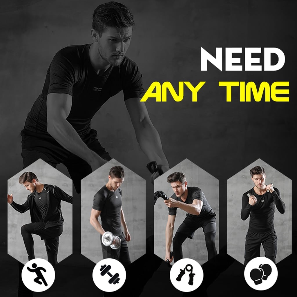Men's Compression 5 pcs Set - Blue Force Sports
