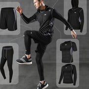 Men's Compression 5 pcs Set - Blue Force Sports