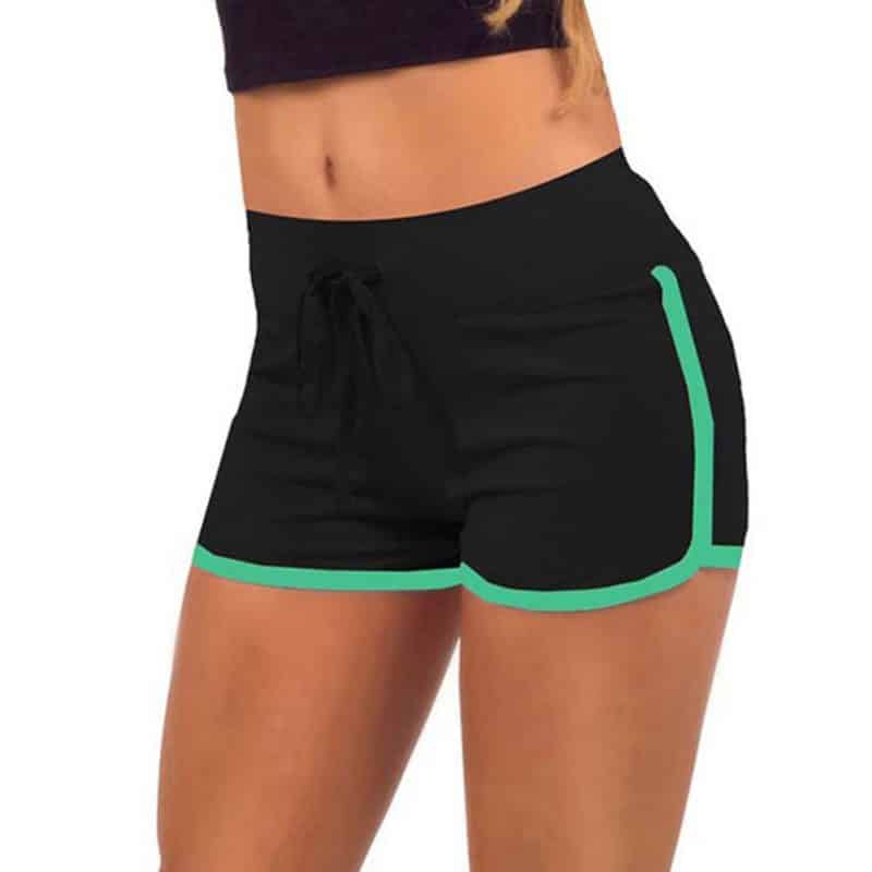 Casual Cotton Shorts With Drawstrings - Blue Force Sports