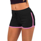 Casual Cotton Shorts With Drawstrings - Blue Force Sports