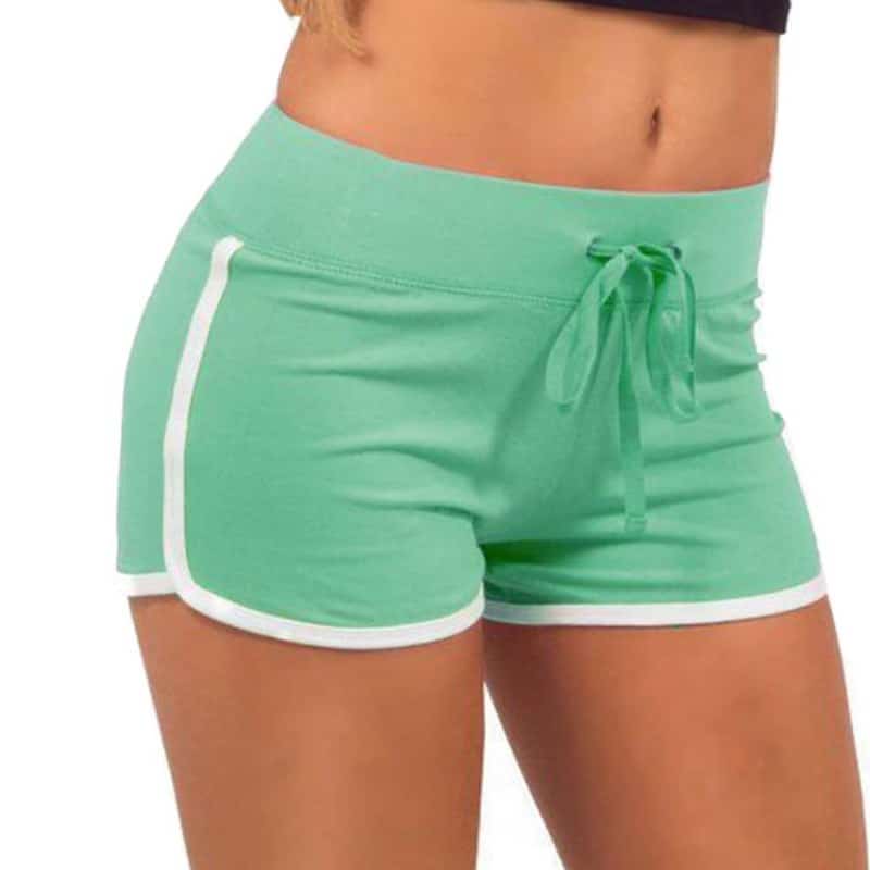 Casual Cotton Shorts With Drawstrings - Blue Force Sports