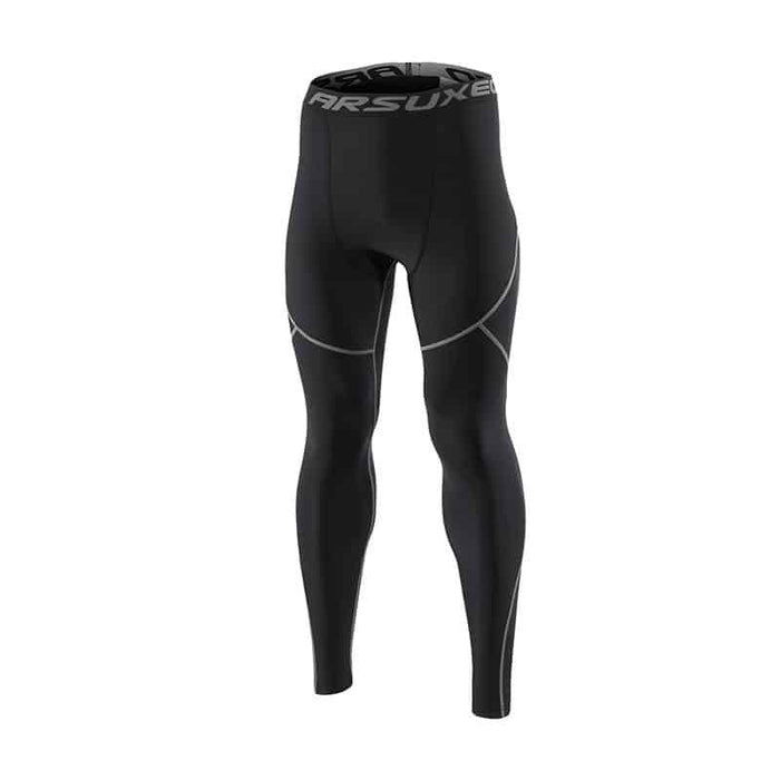 Winter Warm Thermal Compression Pants - Blue Force Sports