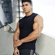 Men's Solid Color Sport Tank Top - Blue Force Sports