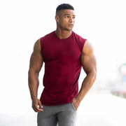 Men's Solid Color Sport Tank Top - Blue Force Sports