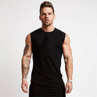 Men's Solid Color Sport Tank Top - Blue Force Sports