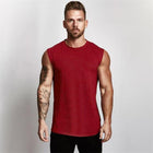 Men's Solid Color Sport Tank Top - Blue Force Sports
