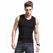 Men's Sleeveless Design T-Shirt - Blue Force Sports