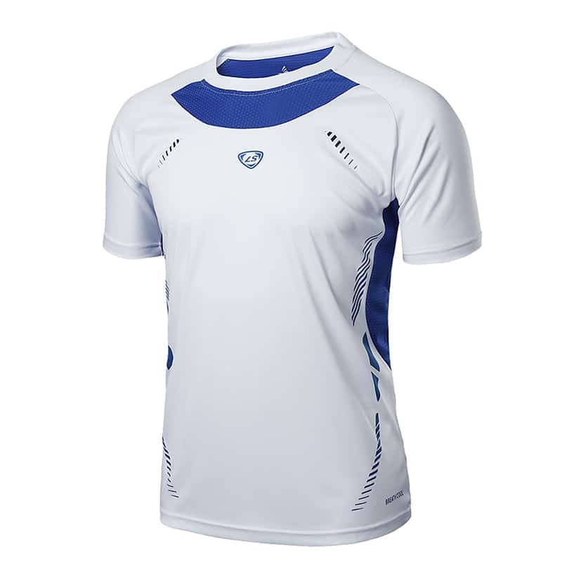 Men's Sports Breathable O-neck T-Shirt - Blue Force Sports