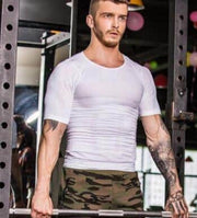 Men's Sport Slim Shaping T-Shirt - Blue Force Sports