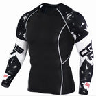 Men's  Long Sleeve Fitness T-Shirts - Blue Force Sports