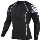 Men's  Long Sleeve Fitness T-Shirts - Blue Force Sports