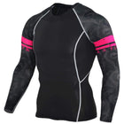Men's  Long Sleeve Fitness T-Shirts - Blue Force Sports
