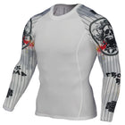 Men's  Long Sleeve Fitness T-Shirts - Blue Force Sports