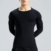 Men's Thin Long Sleeve Sport Sweatshirt - Blue Force Sports