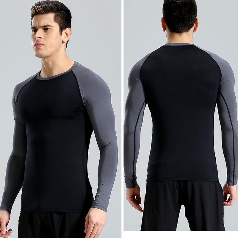 Men's Thin Long Sleeve Sport Sweatshirt - Blue Force Sports