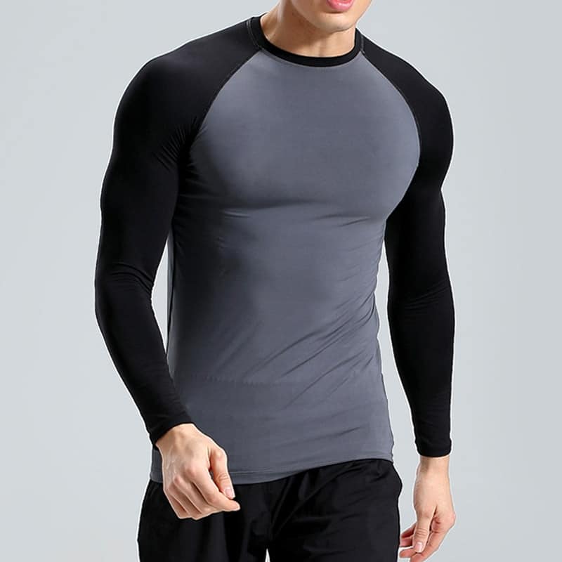Men's Thin Long Sleeve Sport Sweatshirt - Blue Force Sports