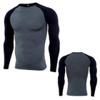 Men's Thin Long Sleeve Sport Sweatshirt - Blue Force Sports