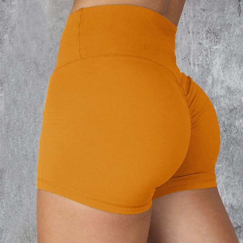 Women's High Waist Sports Mini Shorts - Blue Force Sports