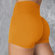 Women's High Waist Sports Mini Shorts - Blue Force Sports