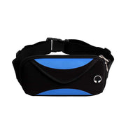 Capacious Waterproof Sport Waist Bag - Blue Force Sports