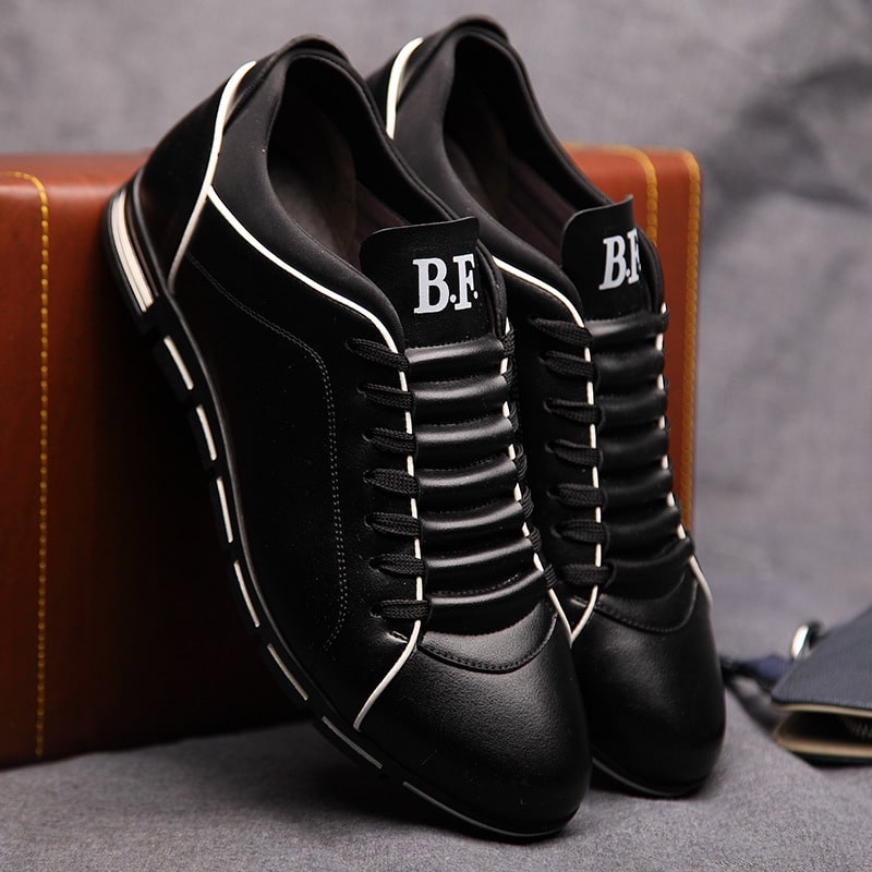 Men's Vintage Style Sneakers - Blue Force Sports