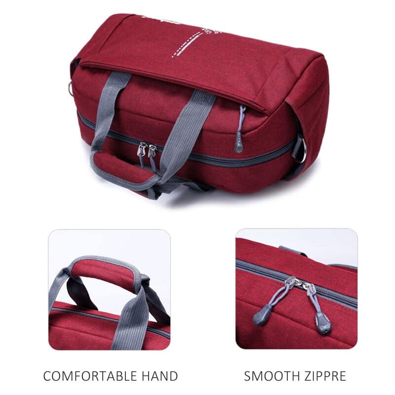 Men's Sport Zipper Handbag - Blue Force Sports