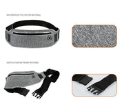 Ultra-Thin Waterproof Sport Waist Bag - Blue Force Sports