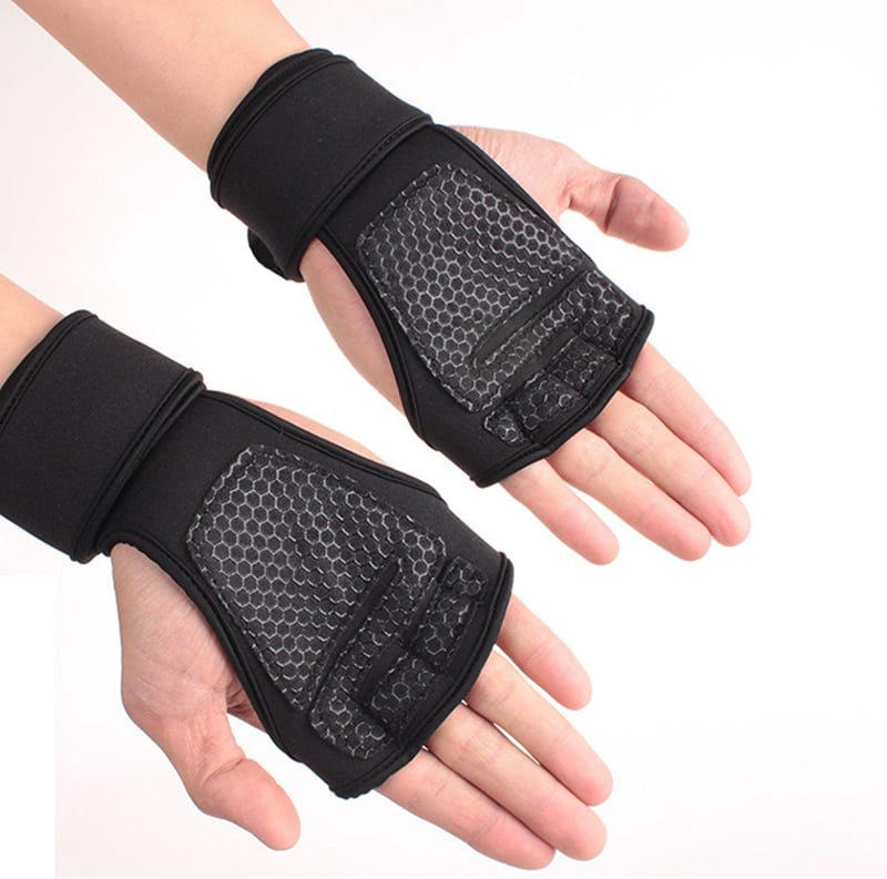 Men's Fitness Half Finger Gloves - Blue Force Sports