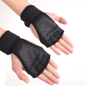 Men's Fitness Half Finger Gloves - Blue Force Sports