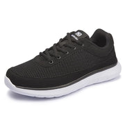 Men's Breathable Comfortable Lace-Up Sneakers - Blue Force Sports