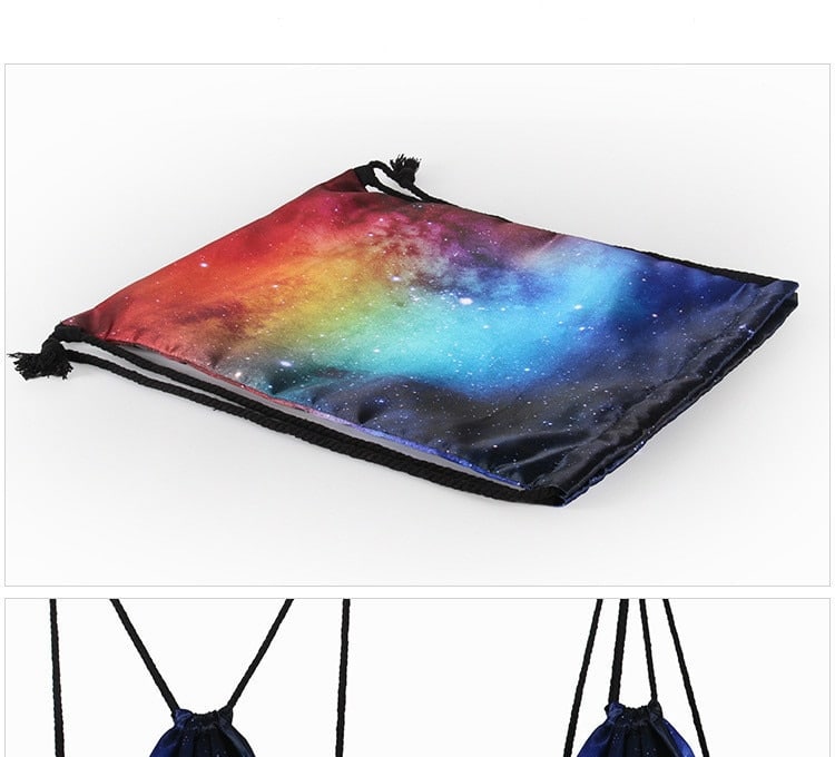 Rainbow Sports Drawstring Backpack - Blue Force Sports