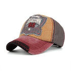 Demin Baseball Cap with Embroidery - Blue Force Sports