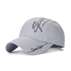 Demin Baseball Cap with Embroidery - Blue Force Sports