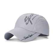 Demin Baseball Cap with Embroidery - Blue Force Sports