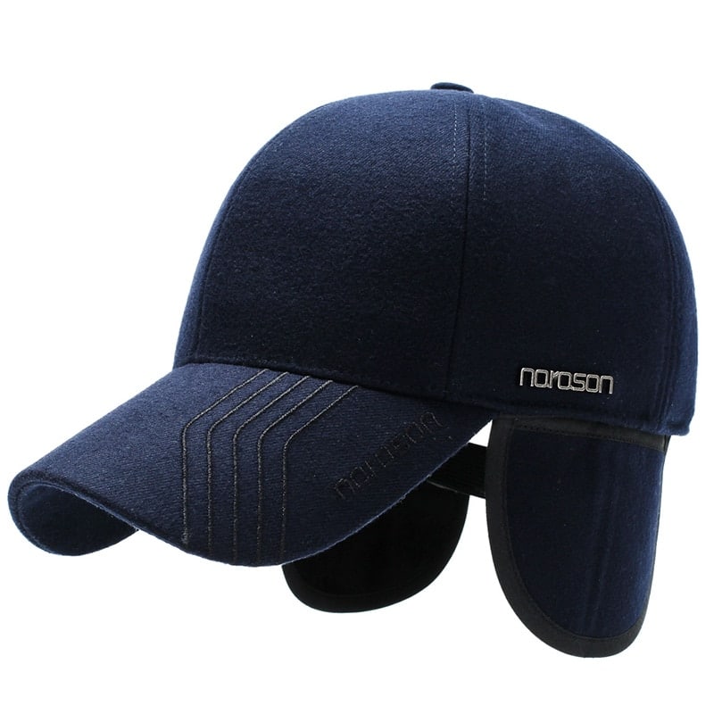 Wool Sunscreen Cap - Blue Force Sports