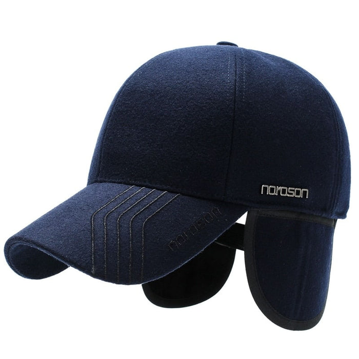 Wool Sunscreen Cap - Blue Force Sports