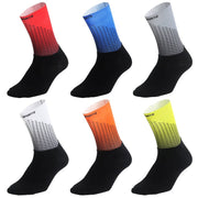 Gradient Color Compression Cycling Socks - Blue Force Sports
