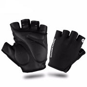 Shockproof Anti-Slip Unisex Cycling Half-Finger Gloves - Blue Force Sports