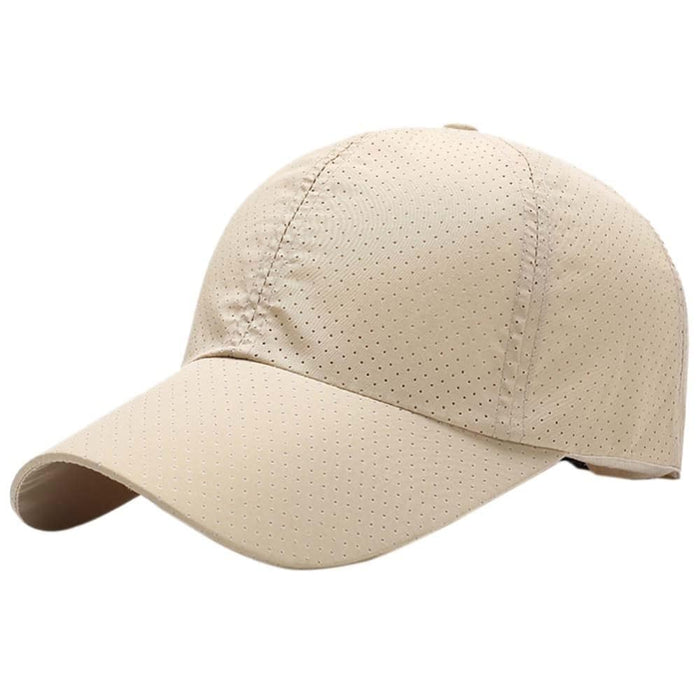 Thin Mesh Decorated Golf Hat - Blue Force Sports