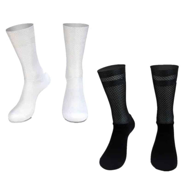 Men's Breathable Mesh Cycling Socks - Blue Force Sports